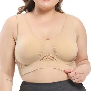 빅사이즈 브라렛 속옷 셔링 노와이어 무봉제 빅브라abc109