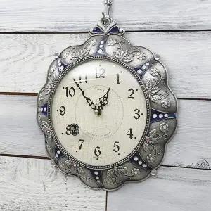 [하프클럽/셀러허브]데일리데코 바레 엔틱 무소음 벽시계