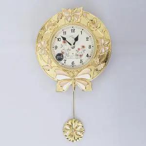 [하프클럽/셀러허브]데일리데코 에델린 로얄 무소음 추 벽시계