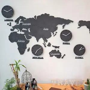 [하프클럽/셀러허브]아름데코 네브린 세계지도 시계 (특대)