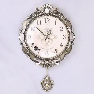 [하프클럽/셀러허브]데일리데코 벨레자 엔틱 무소음 추 벽시계