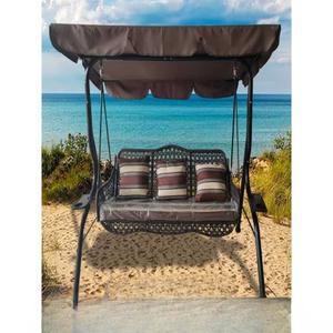 그네의자 흔들그네 야외용 흔들의자 철제 펜션 정원 A타입