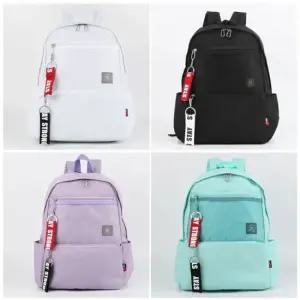 10대 20대 학생 학교 학원 등교 기본 가벼운 백팩 비지니쓰백팩 학생백팩 여성백팩