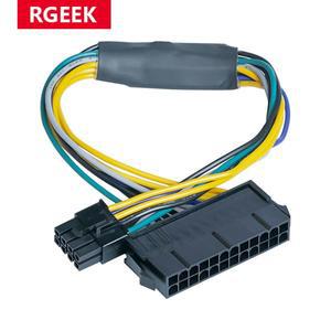 DELL Optiplex 3020 Precision T1700 12인치(30cm)와 호환되는 24핀 - 8핀 ATX PSU 전원 어댑터 케이블