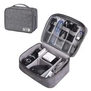 여행용 메이크업 파우치 칸막이 정리 브러쉬 화장품 야영 무드등 조리도구 텐트 차박