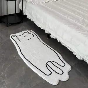 귀여운고양이 발매트 러그 욕실 주방 현관 미끄럼방지