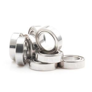 FUSHI MR117 베어링 7x11x3mm 10Pcs 스테인레스 스틸 RS  산업용 모터 용개방형 고속 부식 방지