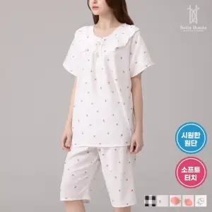 벨라도나 여성 반팔티+반바지 파자마세트 홈웨어 이지웨어 잠옷세트 Bon-2663