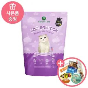 에코솔루션 벤토나이트 고양이 모래 네츄럴가든 7kg