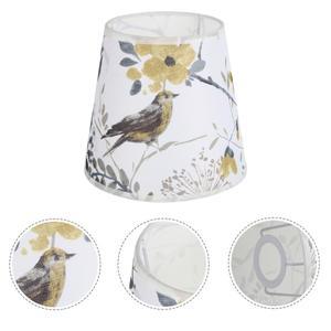 호환상품 리넨 패브릭 전등 갓 테이블 램프 커버 E27 홀더 장식 가정용 조명 액세서리 바닥 대한 천 예술