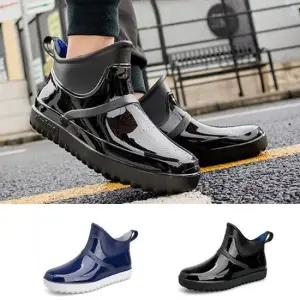여름 장마 작업화 레인부츠 고무 장화 편한 신발 어글리슈즈 여성스니커즈 슬립온