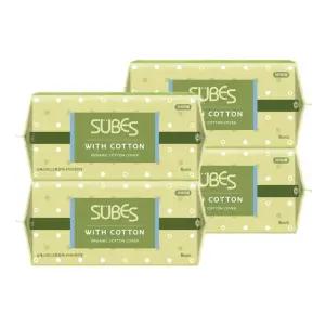 슈베스 위드코튼 유기농 순면커버 생리대 오버나이트 8P x4팩