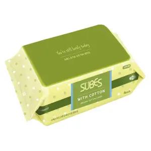 슈베스 위드코튼 유기농 순면커버 생리대 오버나이트 8P x1팩