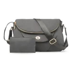 다크그레이- 여성 캐주얼 크로스백 외출용 가방 크로스 옆으로매는 클러치 이쁜백 예쁜백