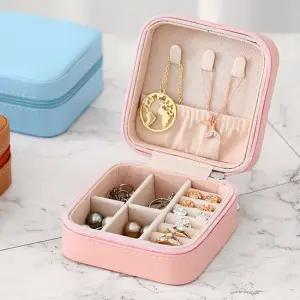 미니 사각 보석함 주얼리 보관함 주얼리진열함 반지케이스 보석상자 쥬얼리상자