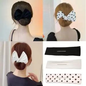 당고 머리밴드 올리고 당기고 한방 머리끈 당고머리끈 곱창끈 고무줄끈 당고머리끈