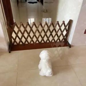 휀스 애견 접이식 원목 자바라식 애완견 동물 가림막