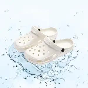발 편한 슬리퍼 물놀이 캠핑 방수 튼튼한 화이트 여름슬리퍼 발편한슬리퍼 EVA슬리퍼