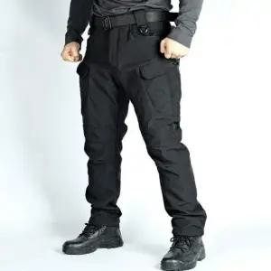 남성작업바지 남자 겨울 기모 카고 포켓 워크바지 아웃도어 팬츠