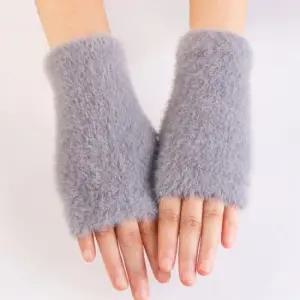 핸드워머 겨울 따뜻한 보들 퍼 부드러운 보온 핸드 워머 장갑
