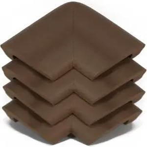 키드쿠션 점보 코너 미국산 브라운 4팩 가구 및 프로텍터