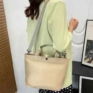 크로스백 원버튼 캔버스 경량 스트랩조절 데일리가방 여성크로스가방 데일리크로스백