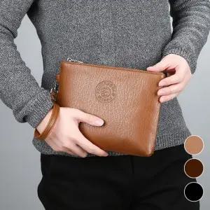 캐주얼 남성 손가방 손목스트랩 부드러운 클러치백 남자클러치백 여자클러치백