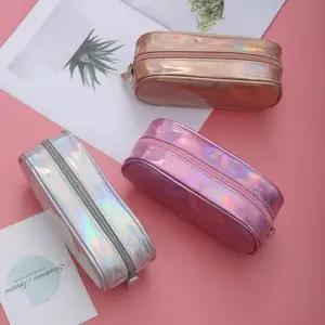 반짝 홀로그램 대형 화장품 수납 파우치 미니 가방 다용도소품파우치 멀티파우치