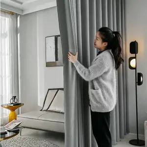 원룸 공간분리커튼 대형 무타공 압축봉 가림막 창문 침실 거실 가리개 침대