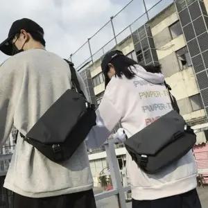 스퀘어라인 사이드 버클 메신저백 크로스백 가방 미니크로스백 캔버스백 빅크로스백