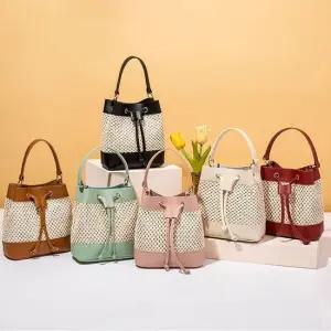 복조리 펄 라탄백 데일리백 숄더백 토트백 패션가방 데일리백 여자숄더백 여성숄더백