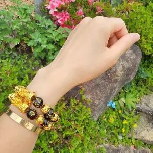 재물 돈 들어오는 육자진언 비휴 팔찌 염주팔찌 남성팔찌 여성팔찌 불교팔찌 풍수팔찌