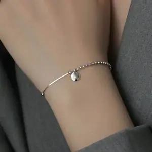 미니멀 심플한 데일리 팔찌 패션 소품 얇은 손목 커플팔찌 가죽팔찌 끈팔찌 우정팔찌