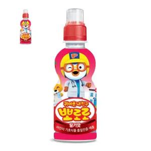 235mlx24펫 뽀로로 딸기 수 딸기 음료 간식