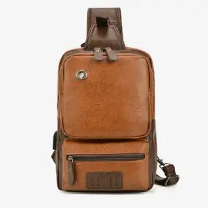 캐주얼 패션 남자 슬링백 인기 바디백 브라운 가방 슬링백가방 학생크로스백