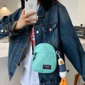 패션 미니 크로스백 캐주얼 학생 핸드백 민트 가방 여자크로스백 여자슬링백