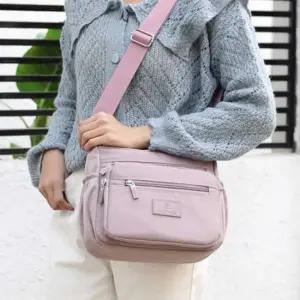 캐주얼 크로스백 포켓 토트백 데일리 여자 라운드백 스트랩크로스백 30대크로스백
