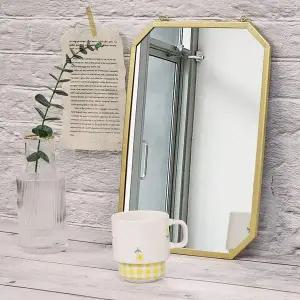 체인 걸이 사각 거울 예쁜거울 인테리어거울 벽거울