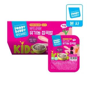 어린이용 푸디버디 잡곡밥 140g 6개