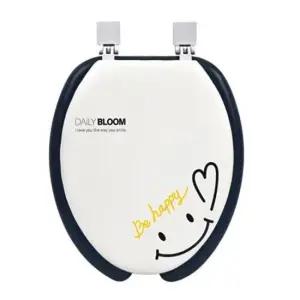 쿠션 데일리 블룸 소프트 변기커버 U형(일반)