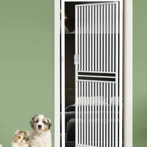 고양이 방묘문 현관 베란다 방묘창 출입문 가드 높이 울타리