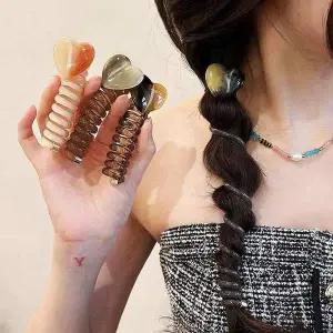 테일 헤어링 편한 하트