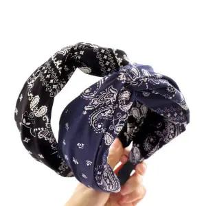 페이즐리 디자인 헤어 머리 띠
