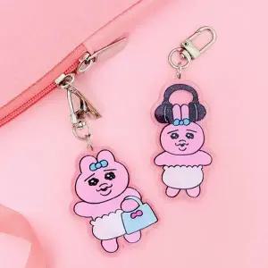 빤쥬토끼 아크릴 키링