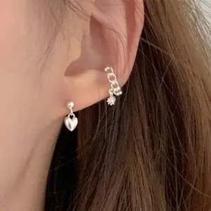 (925 silver) stitched ear cuffs E 206 쥬얼리 액세서리 이어커프