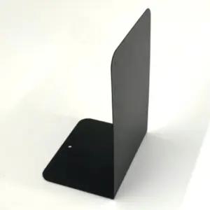 철제책꽂이 L자형 책꽂이 북엔드 블랙 2P 책상책꽂이 책상위책꽂이