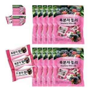 미성식품 복분자젤리 170g 간식 젤리 10개 사탕 캔디