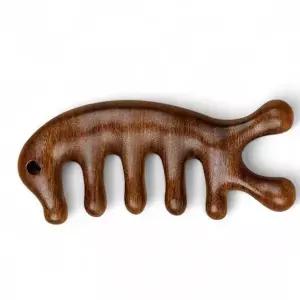 셀프 마사지 원목 두피괄사 괄사 승모근 바디 마사지