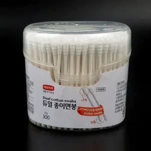 소면종이면봉 순면 귀청소 300개
