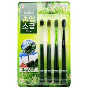 [하프클럽/알티피아]메디안 솔잎 소금 함유모-초극세모 4입